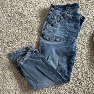 J. Jill Relaxed Men's Jeans in Washed Blue Denim